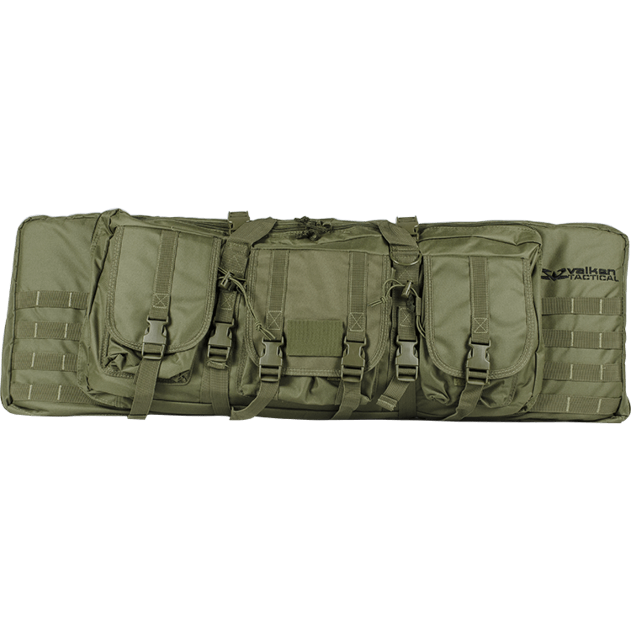 Valken Tactical 42" Double Rifle Tactical Gun Case Olive
