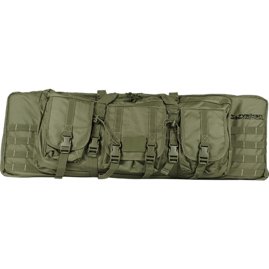 Valken Tactical 42" Double Rifle Tactical Gun Case Olive