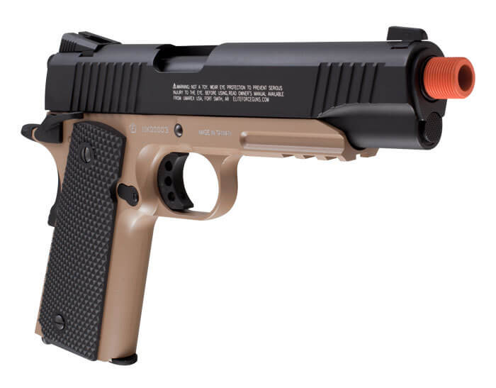 Elite Force 1911 A1 TAC- Desert/Black